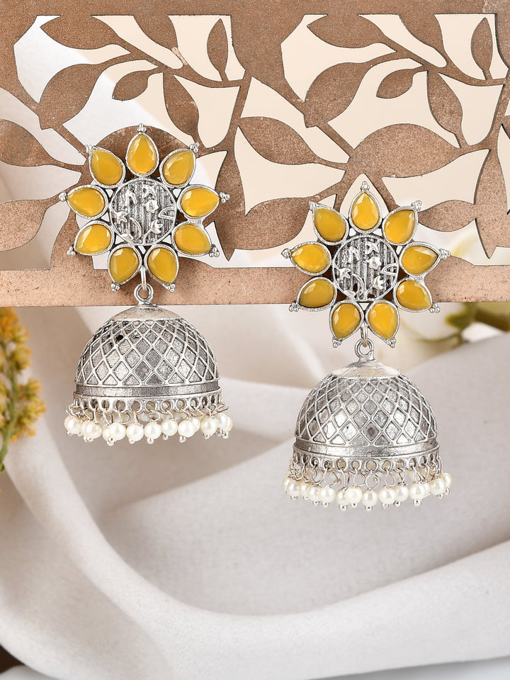 Golden Glow Jhumki Charms