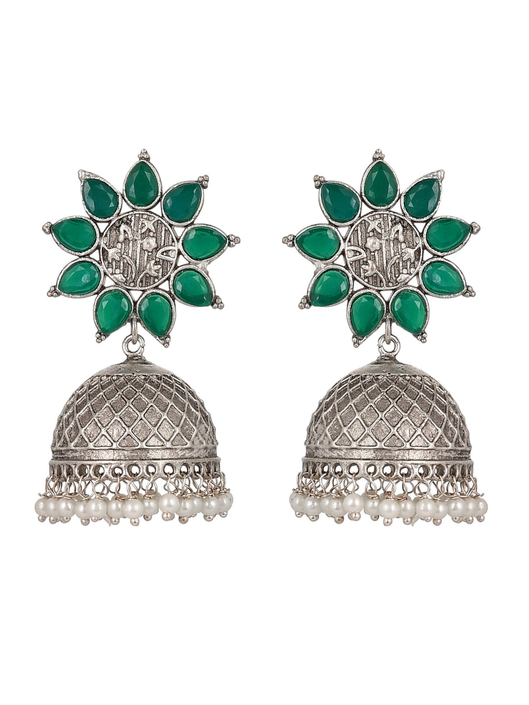 Evergreen Bovine Jhumki