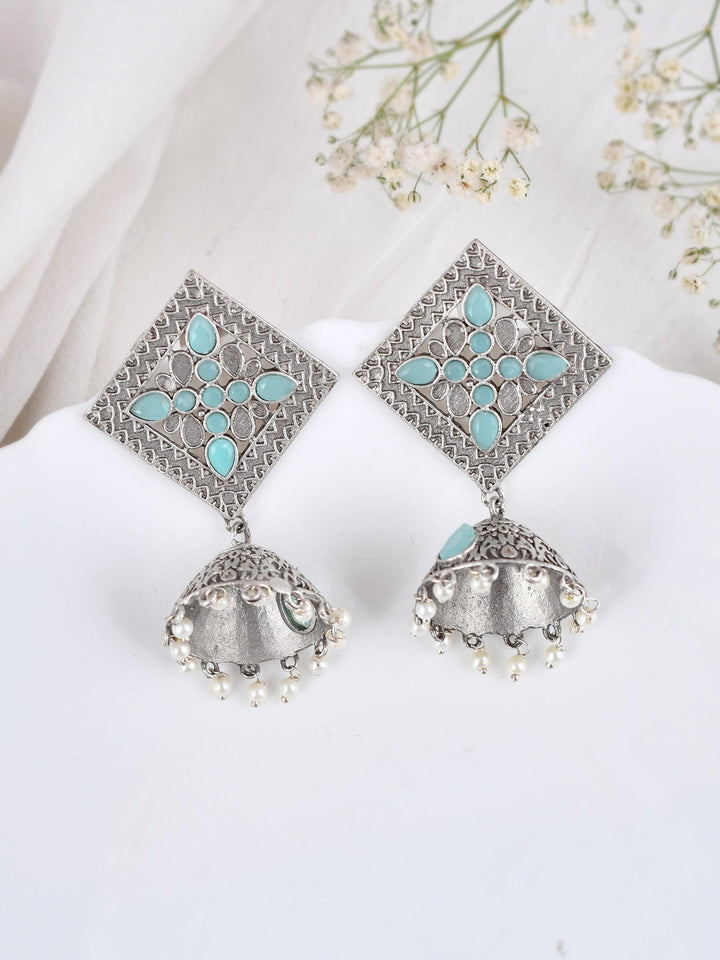 Mystical Radiance Jhumkis