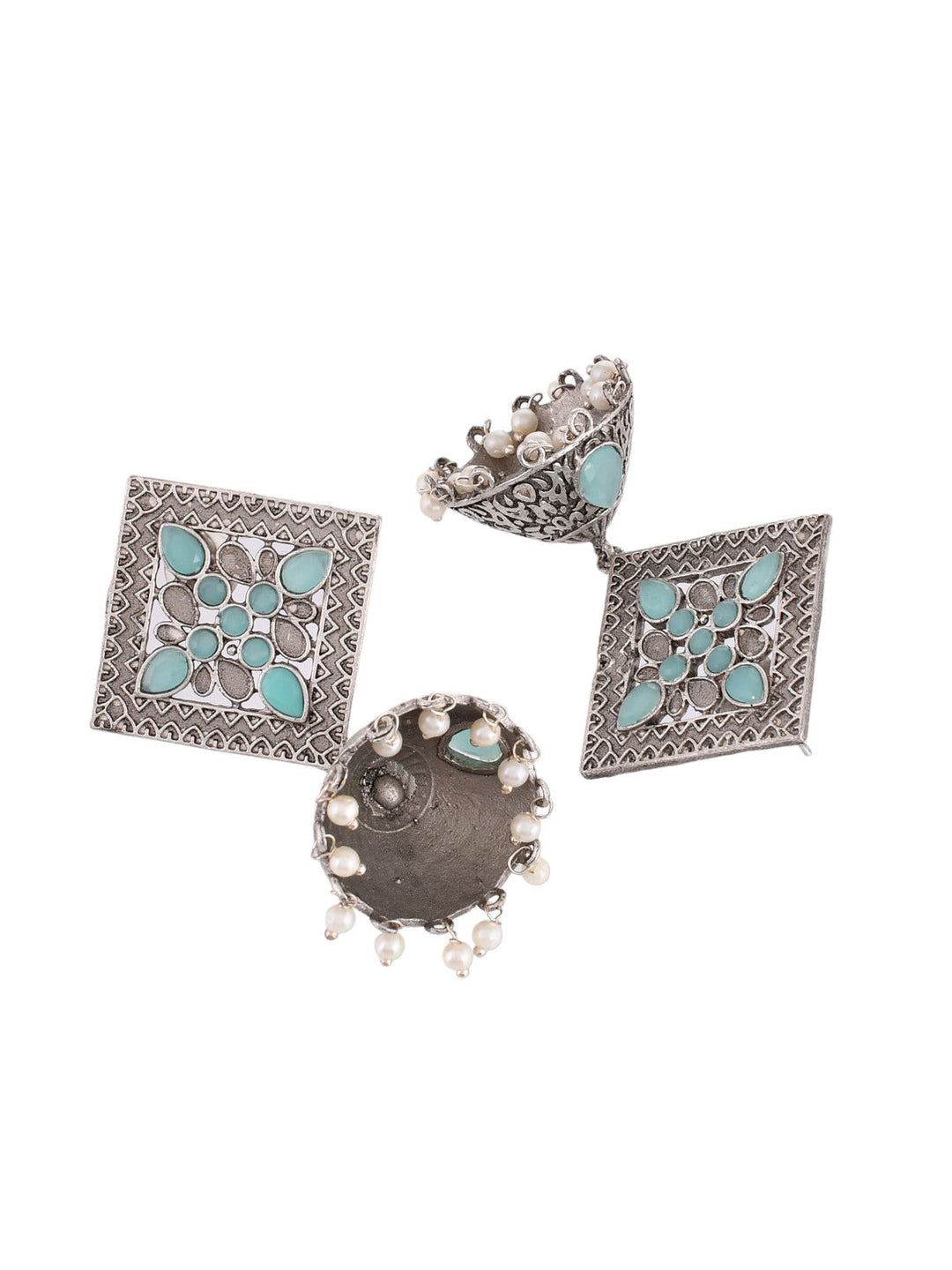 Mystical Radiance Jhumkis