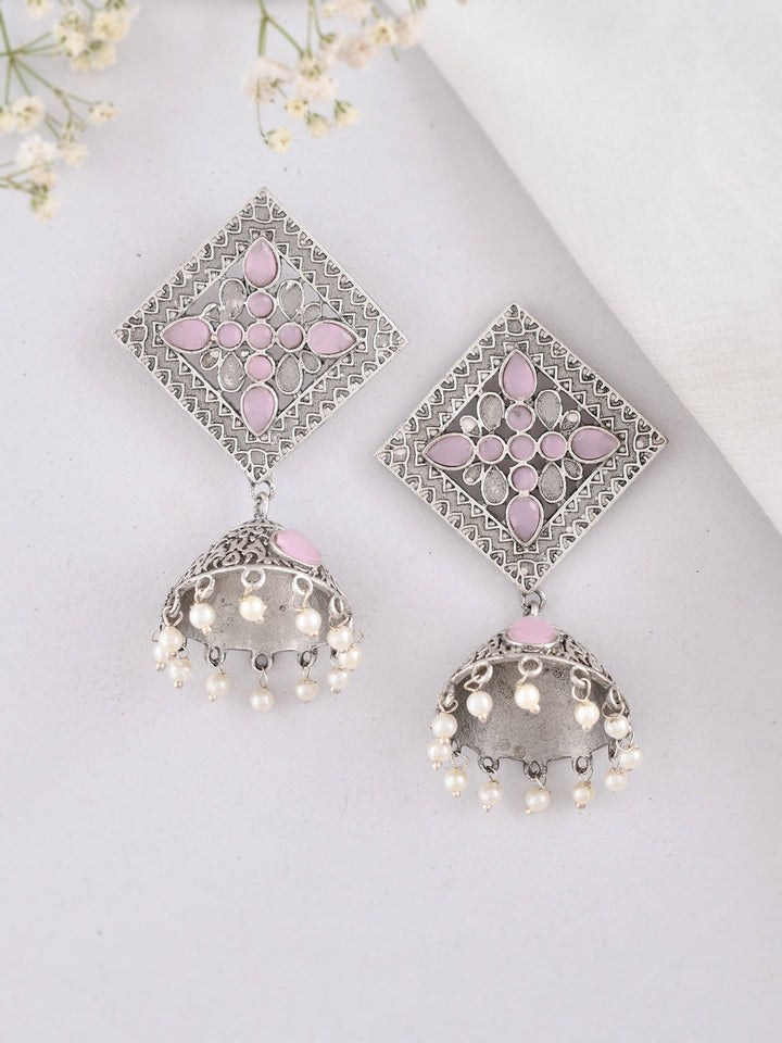 Gilded Grace Jhumkis