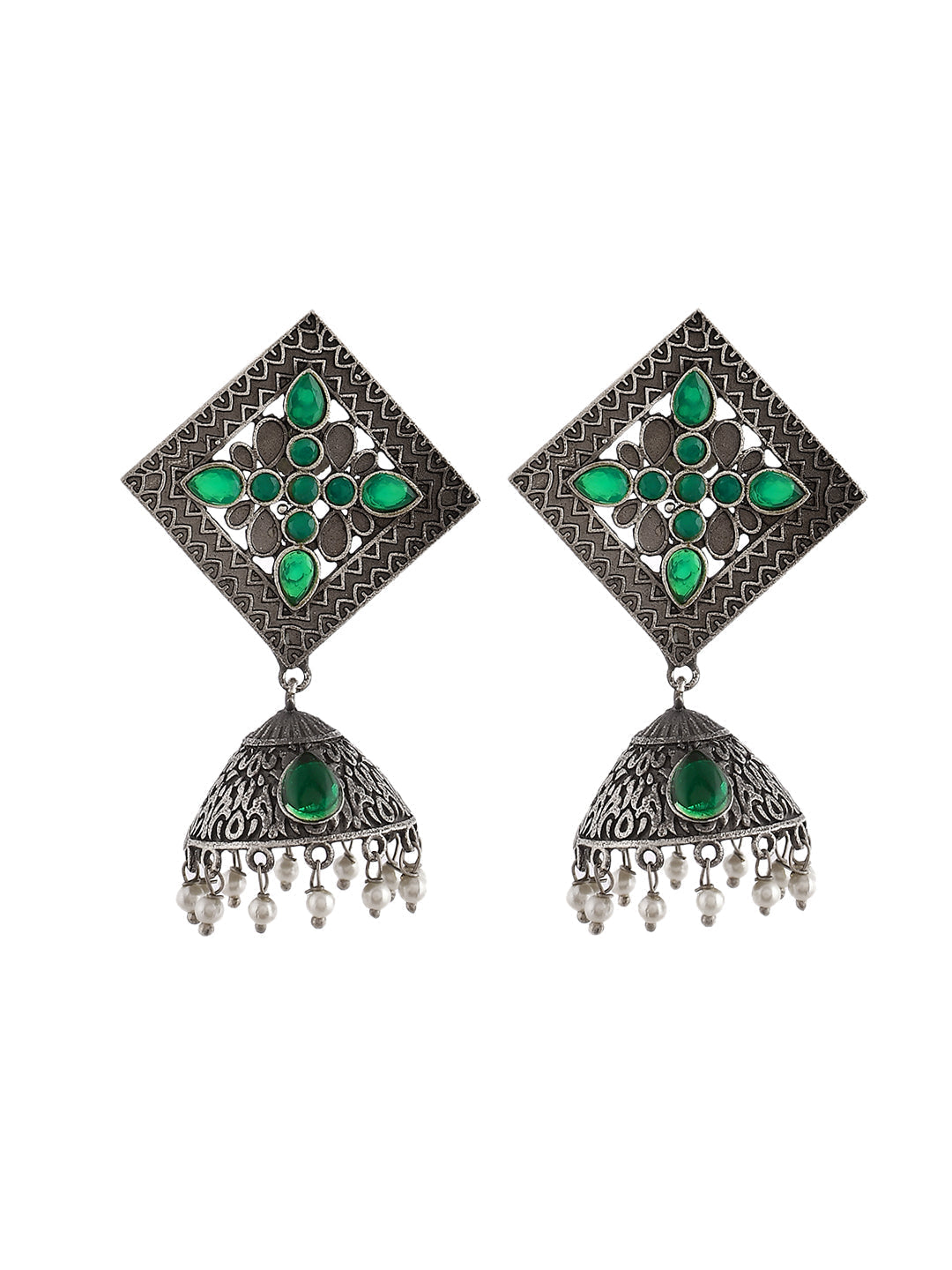 Ancient Treasures Jhumkis