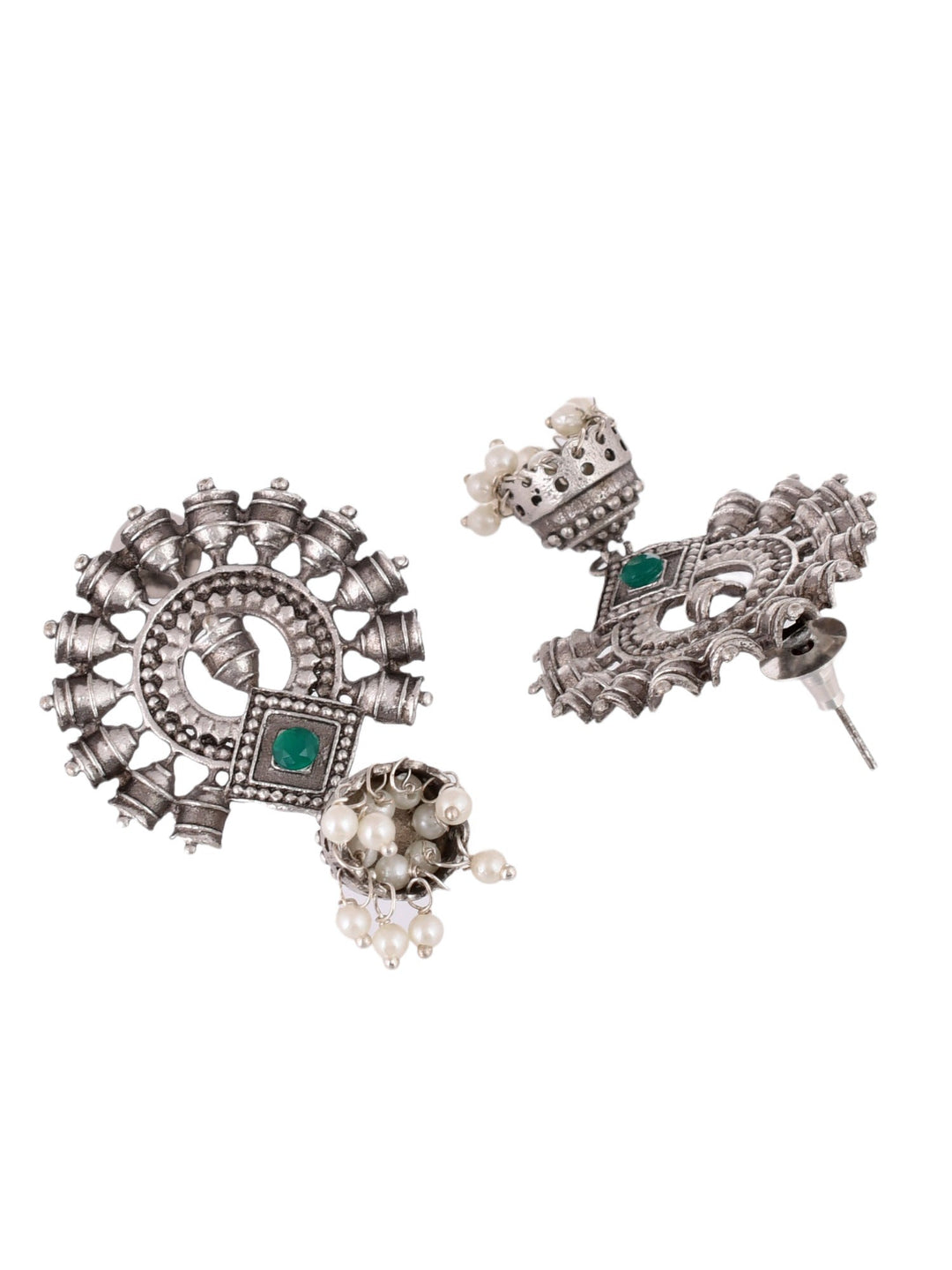 Gilded Grace Jhumkis