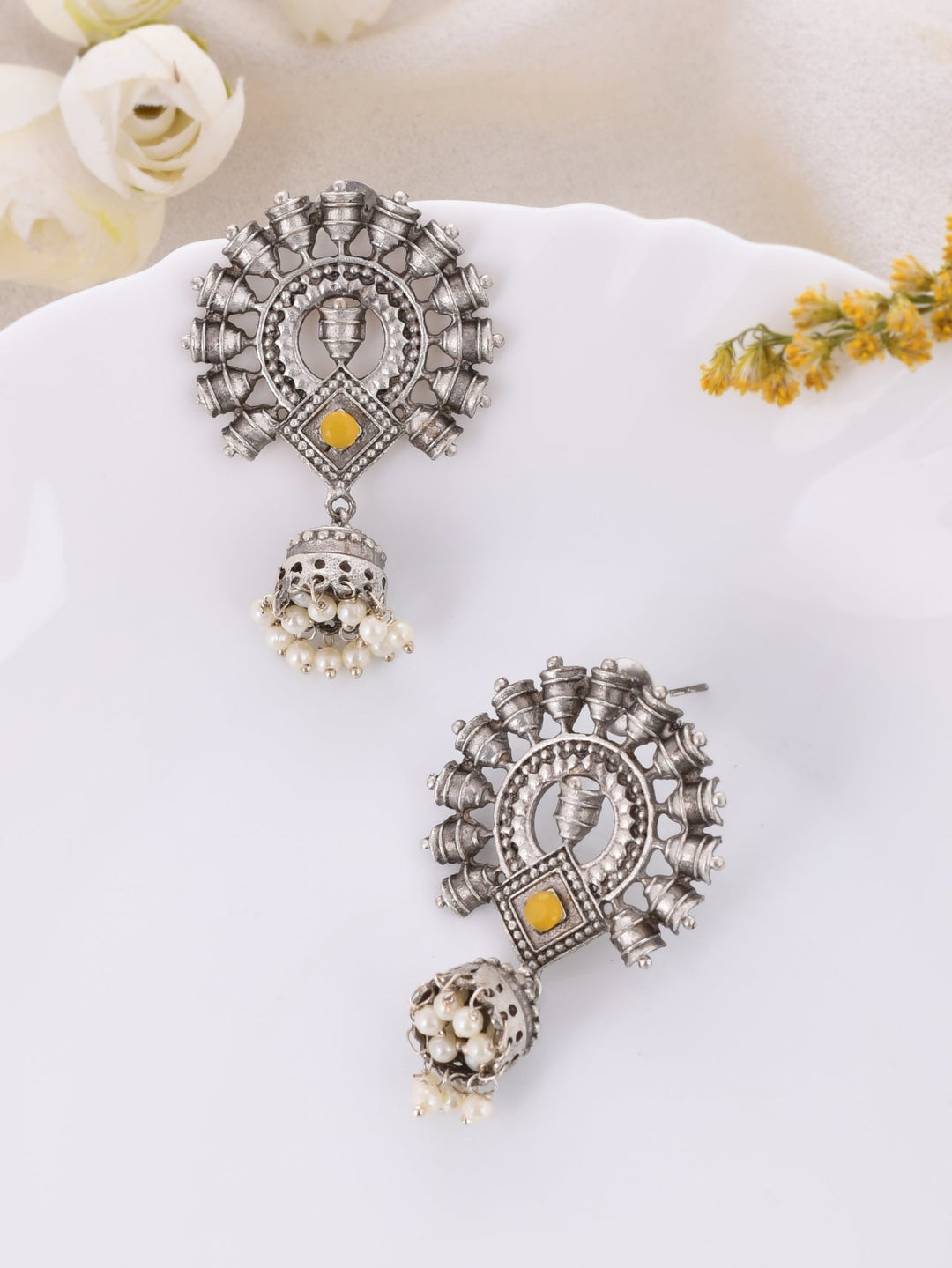 Rustic Charm Jhumkis