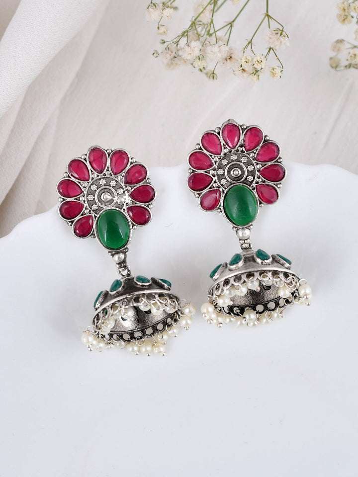Ornamental Harmony Jhumkis