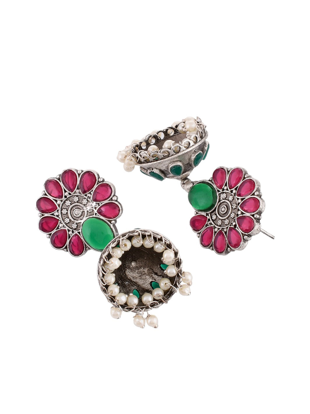 Ornamental Harmony Jhumkis