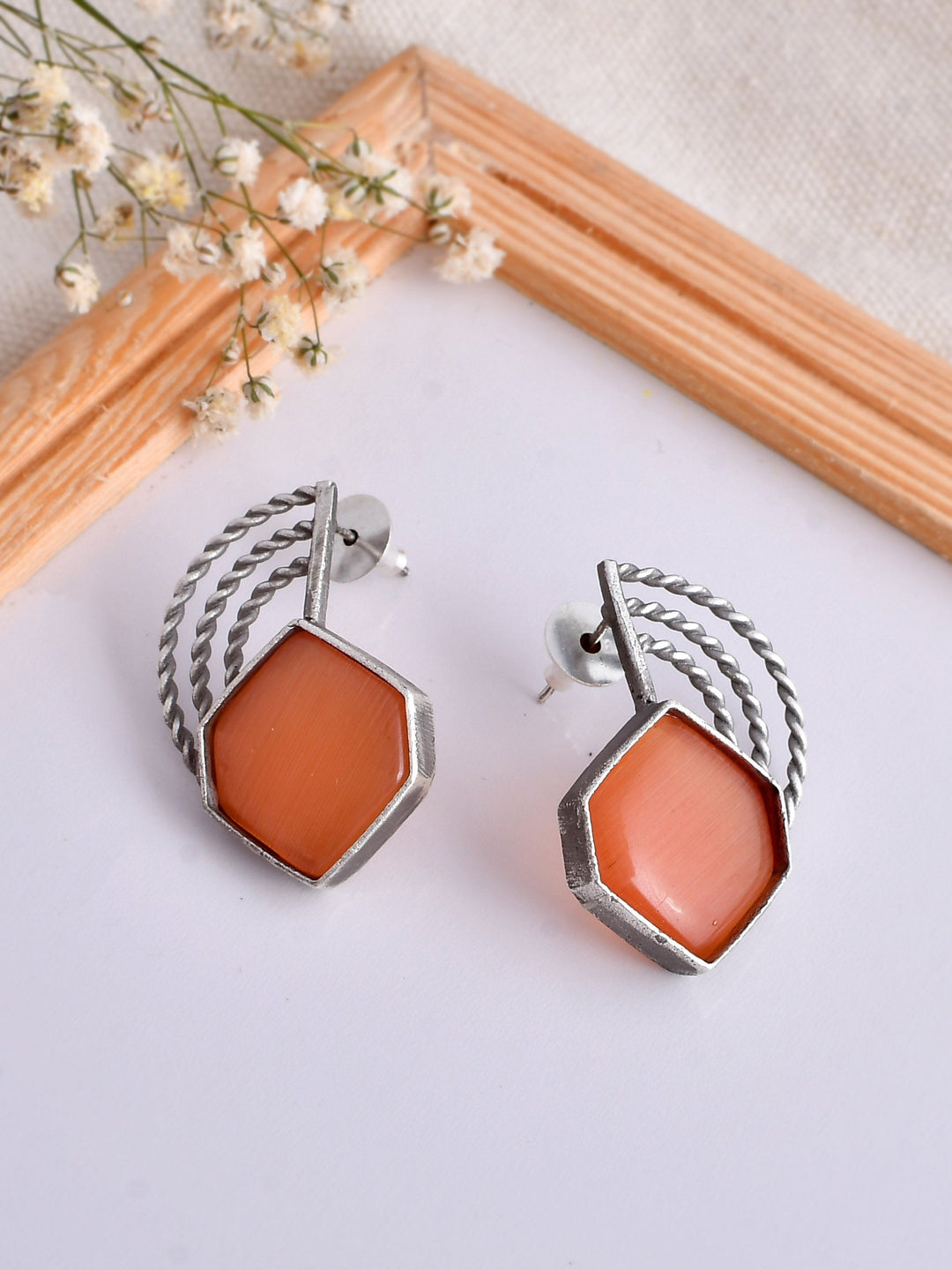 Saffron Sunrise Earring