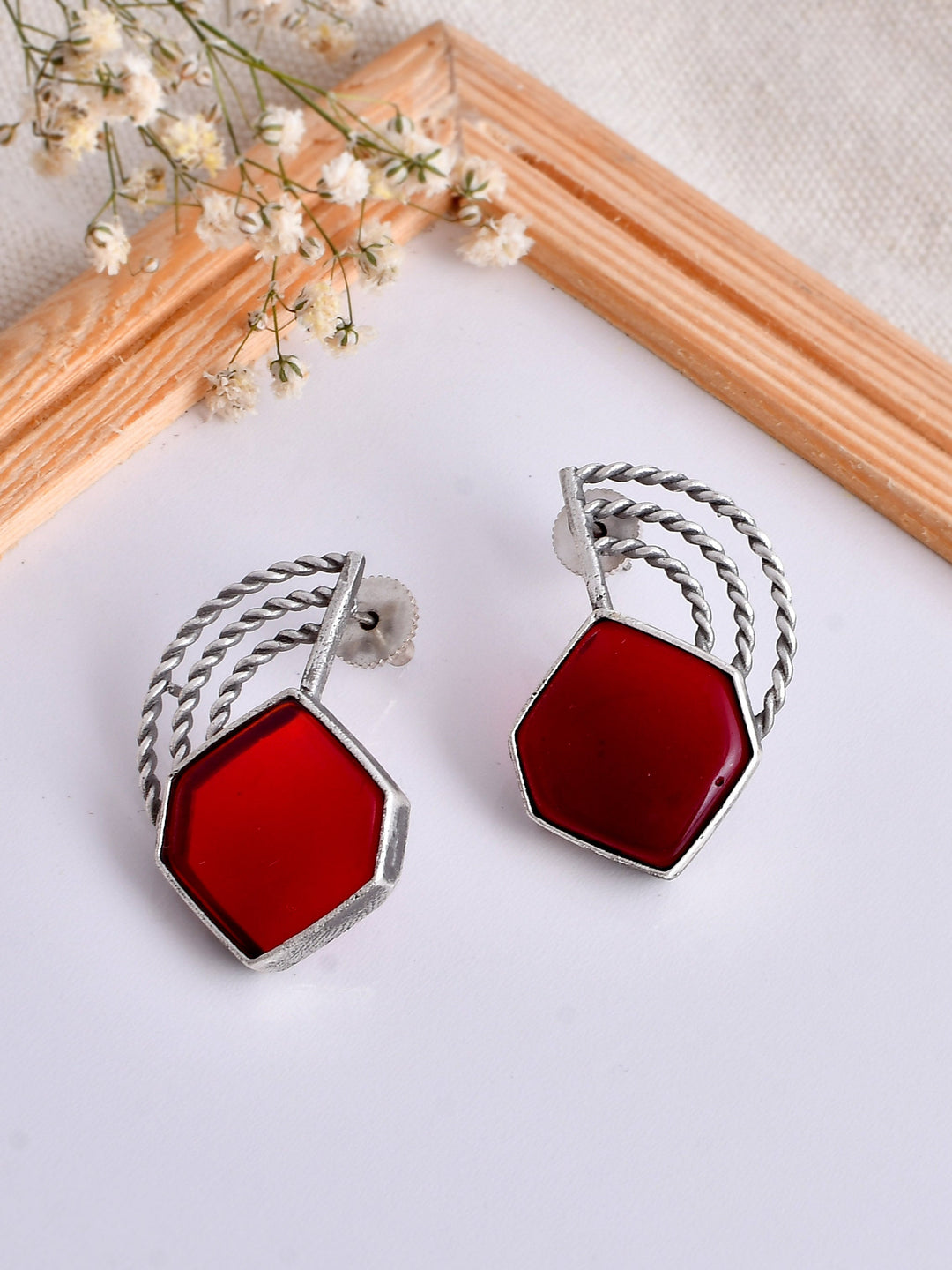 Marsala Marvels Earring