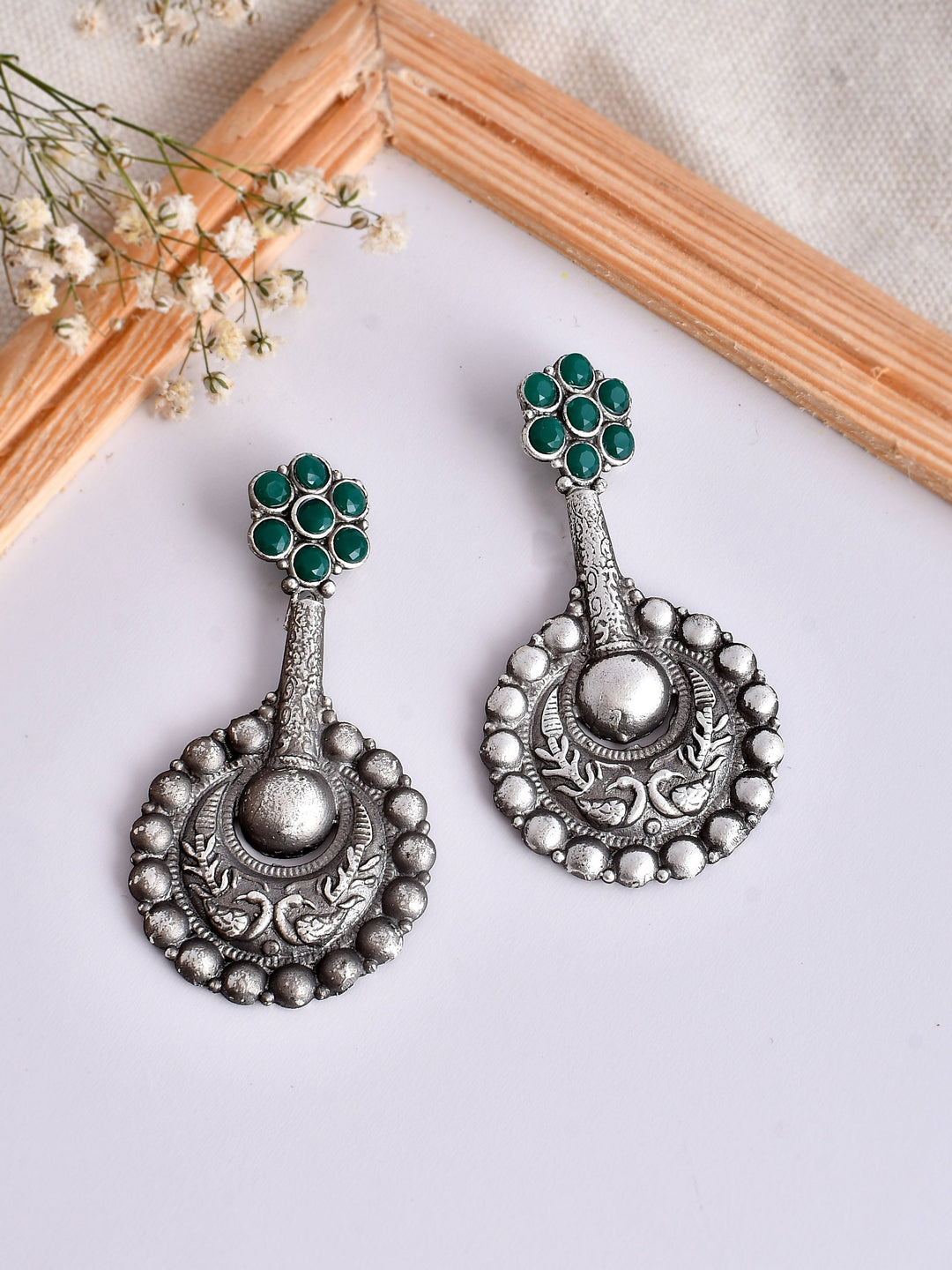 Minted Majesty Earring