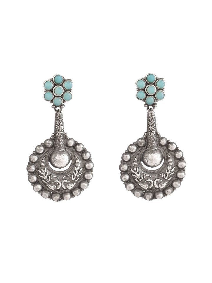 Seafoam Floral Bliss Earring