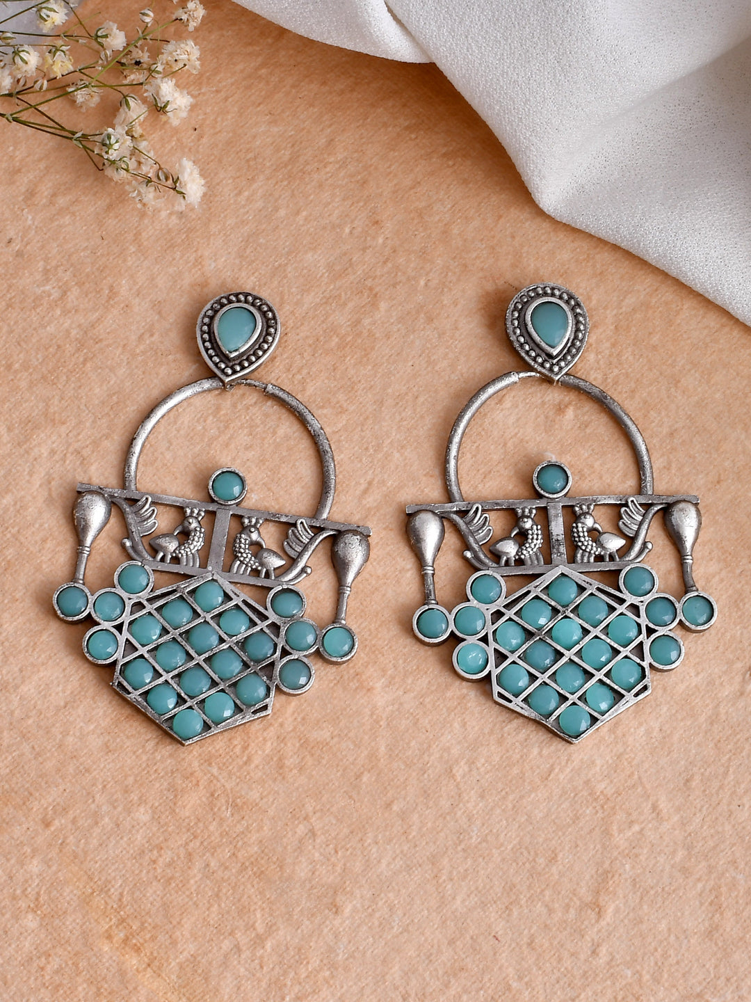 Turquoise Glow Earring