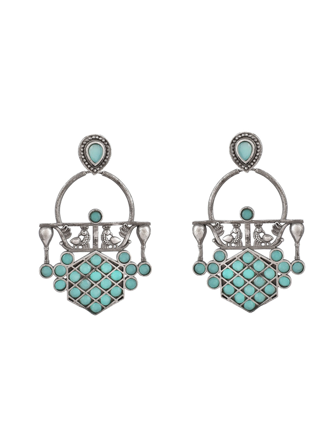 Turquoise Glow Earring