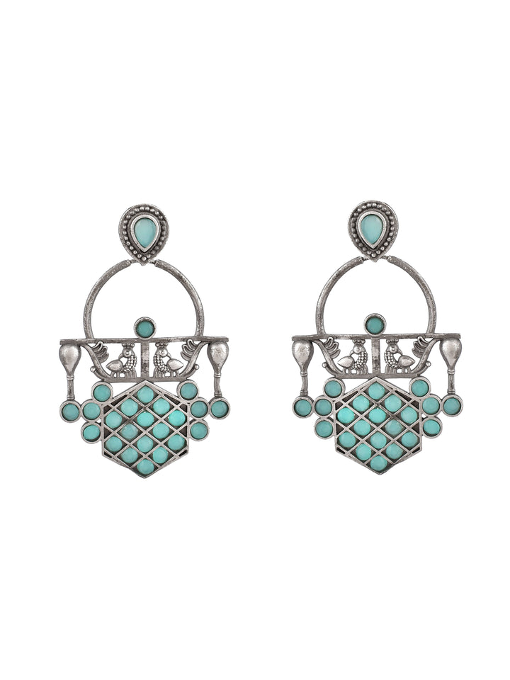 Turquoise Glow Earring