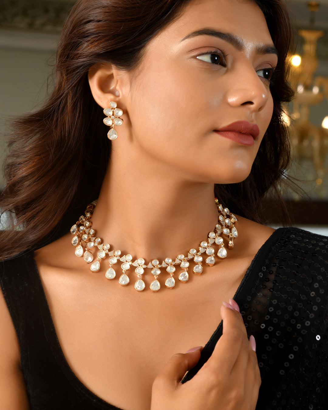 Divine Polki Kundan Elegance