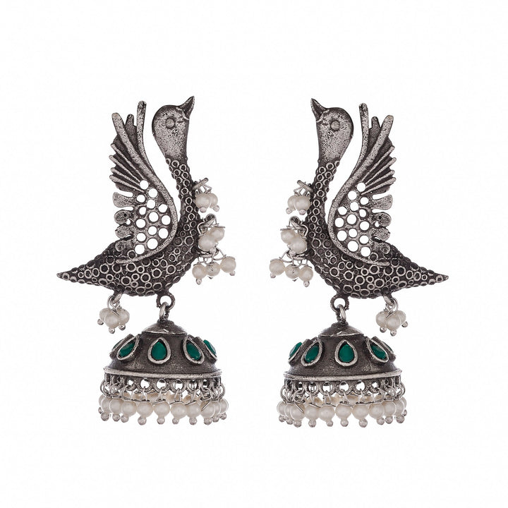 Dastoor Oxodise Bird Jhumki Style Earring