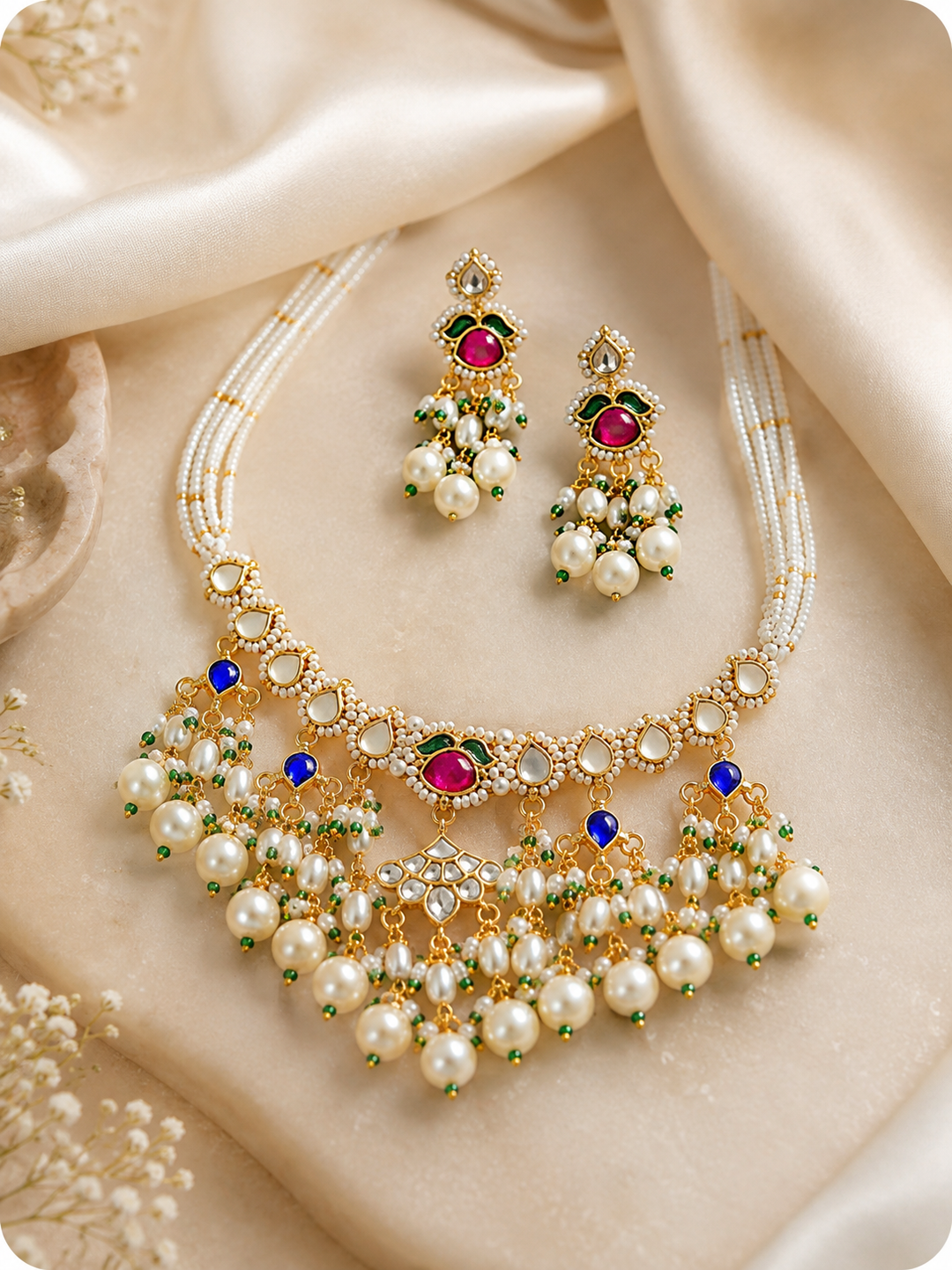 Royal Pacchi Kundan