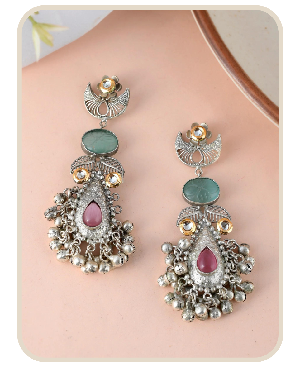 Shop Gold Plated Artificial Earrings Online Dastoor Jewels DASTOOR