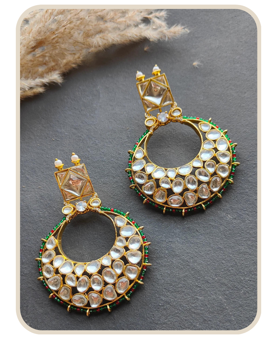 Artificial designer earrings discount