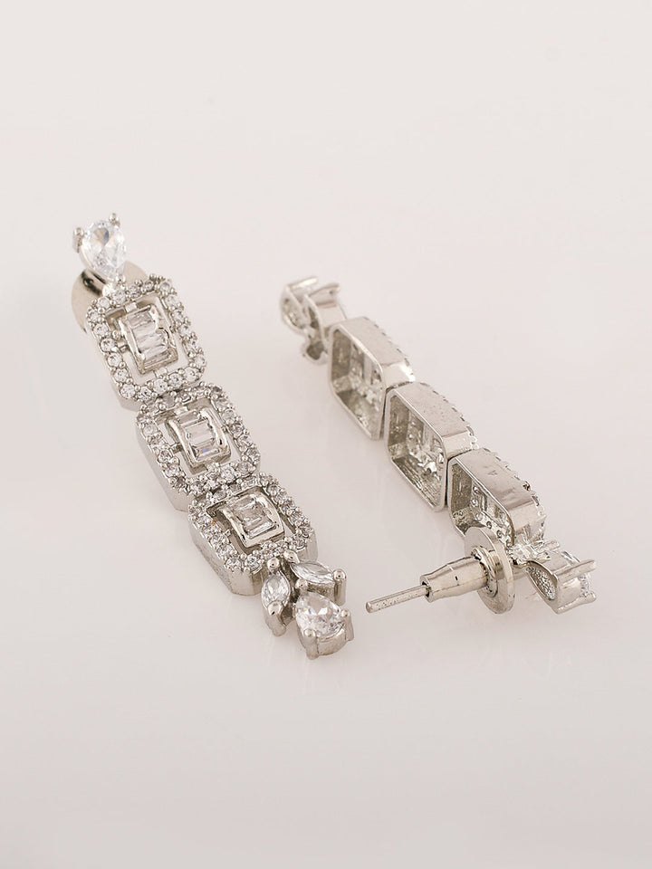 Designer AD Diamond Necklace Set
