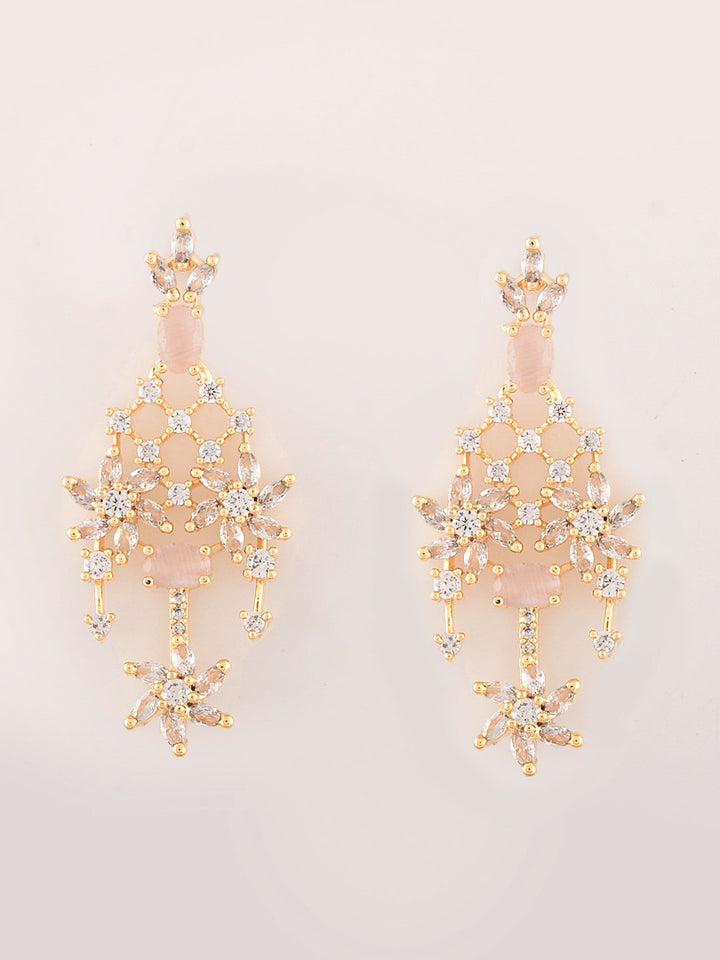 Designer AD Diamond Necklace Set