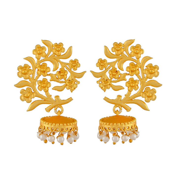 Dastoor Leaf Design Earring