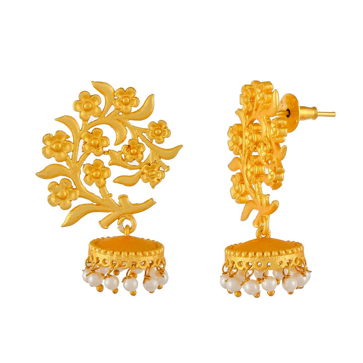 Dastoor Leaf Design Earring