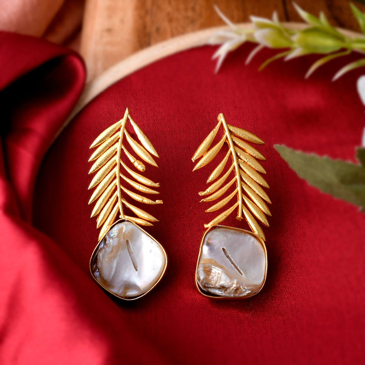 Baroque  Stone  Stylish Earring