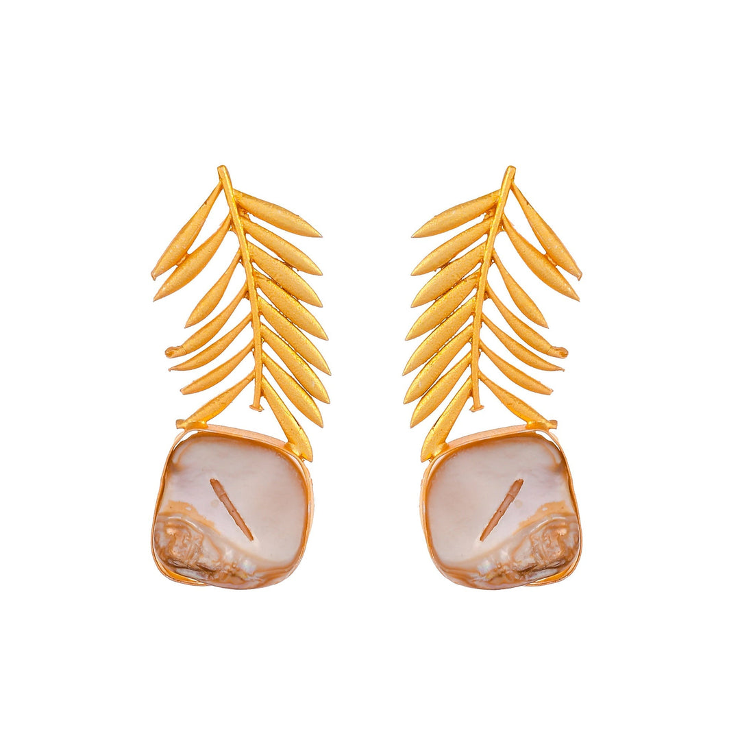 Baroque  Stone  Stylish Earring