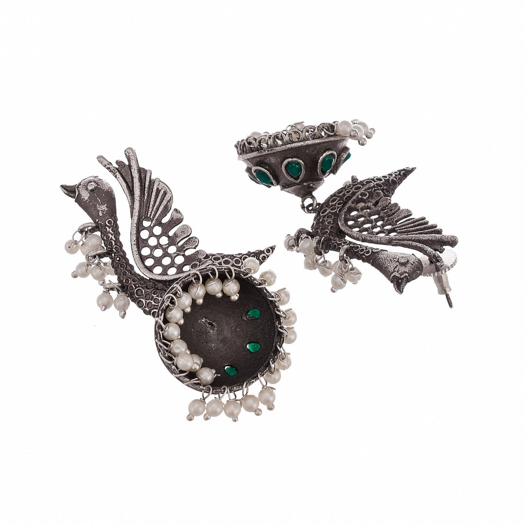 Dastoor Oxodise Bird Jhumki Style Earring