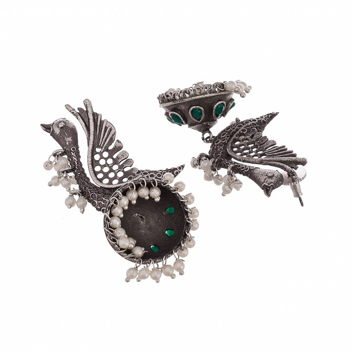 Dastoor Oxodise Bird Jhumki Style Earring