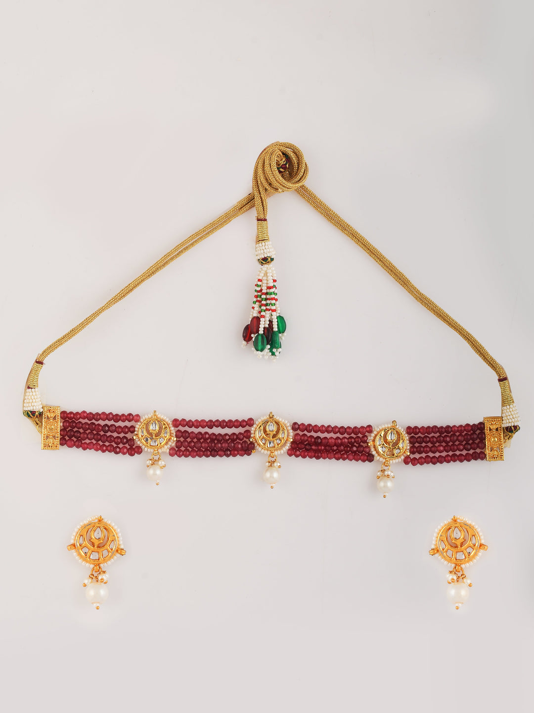 Royal Kundan Elegance Choker Necklace Set