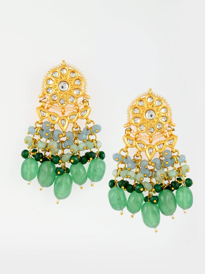 Royal Regalia Kundan Cascade Set