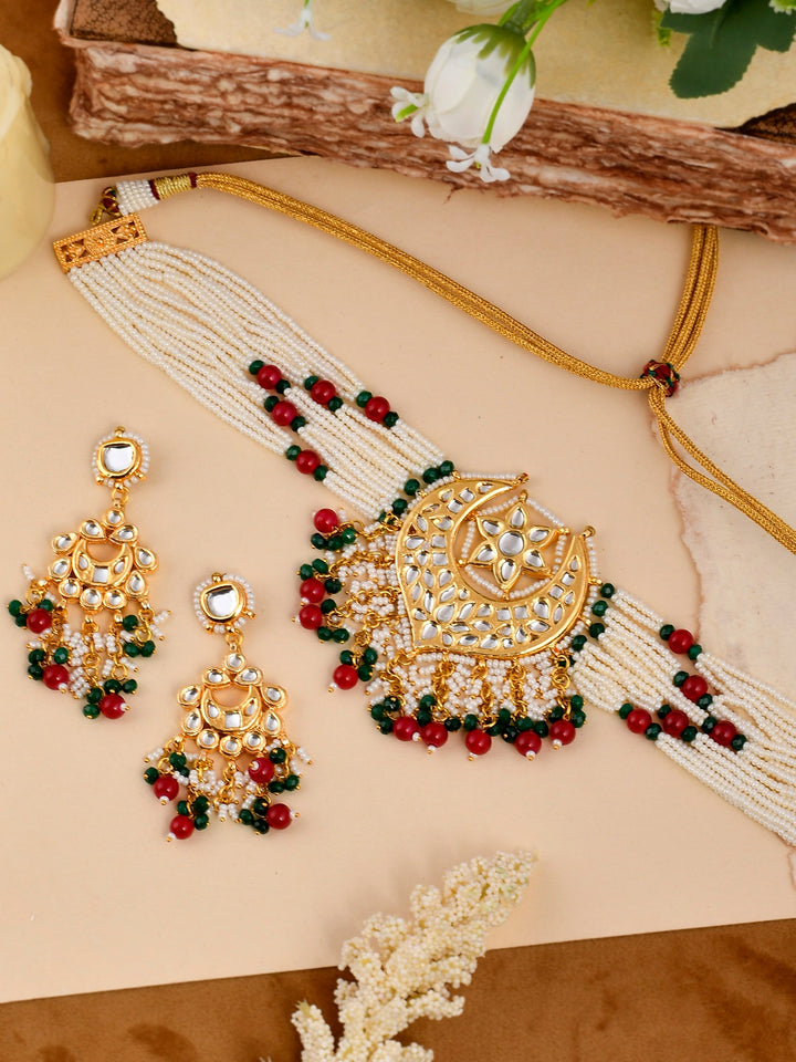 Pure Splendor Kundan Necklace set