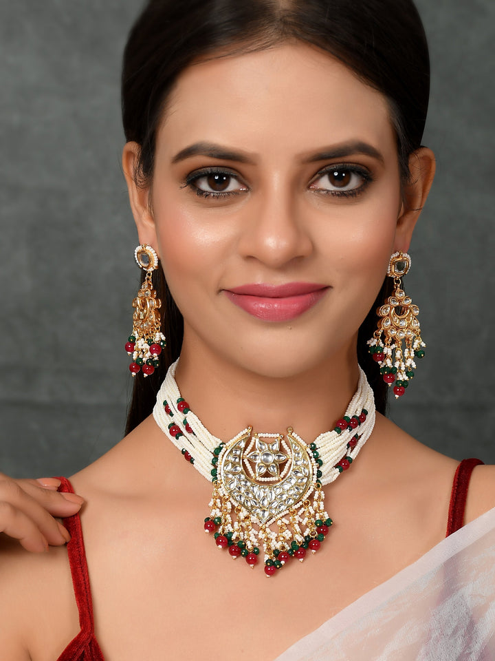 Pure Splendor Kundan Necklace set