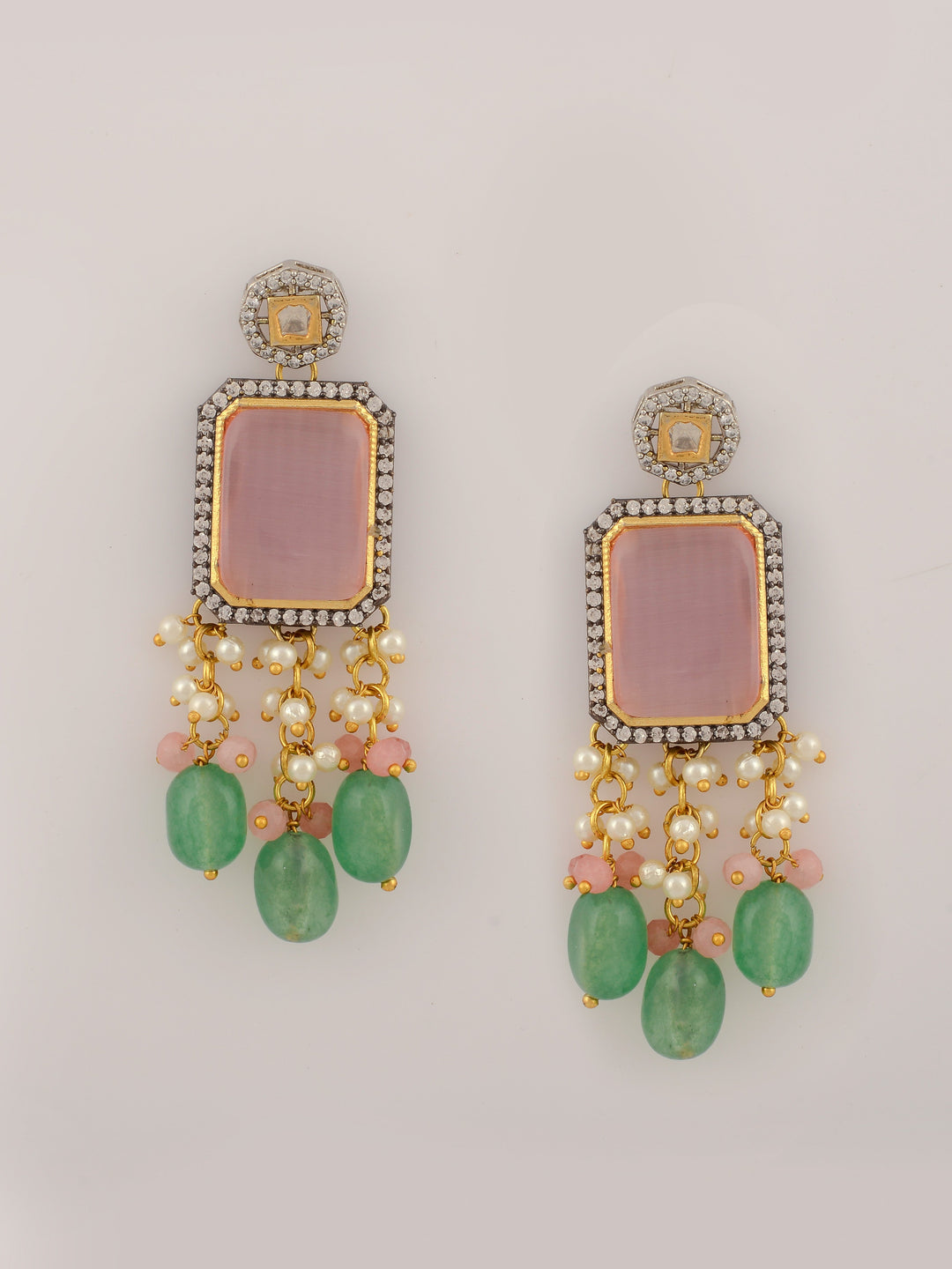 Gilded Grace Kundan Choker necklace set