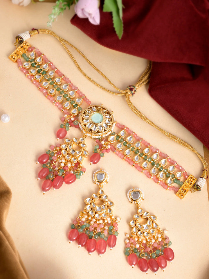Royal Radiance Kundan Jewel Choker Necklace Set