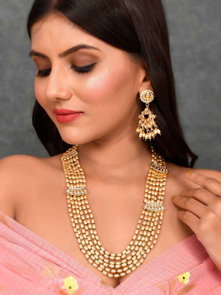 Golden Harmony Layers Necklace Set