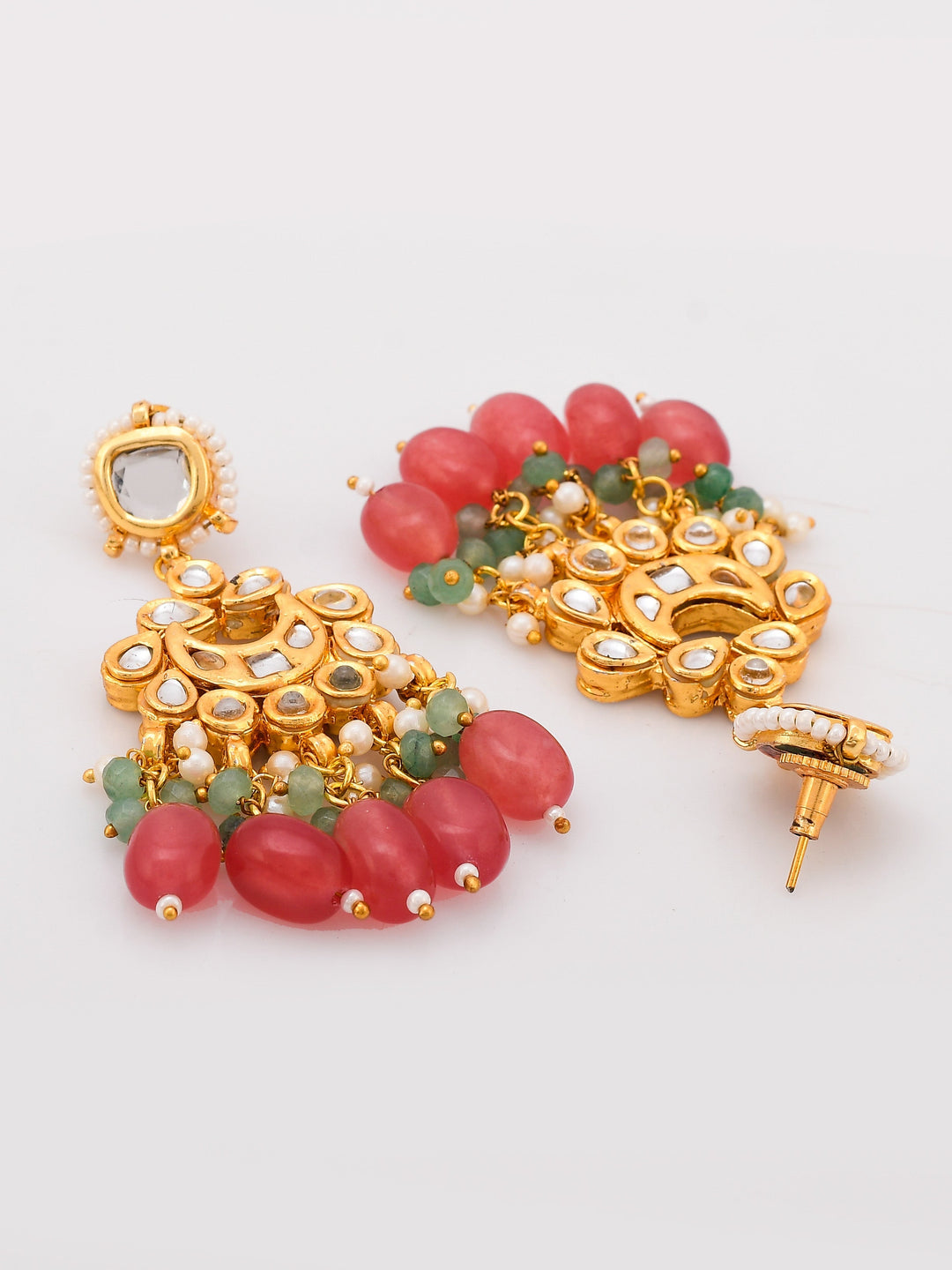 Minty Serenity Strand Designer Necklace Set