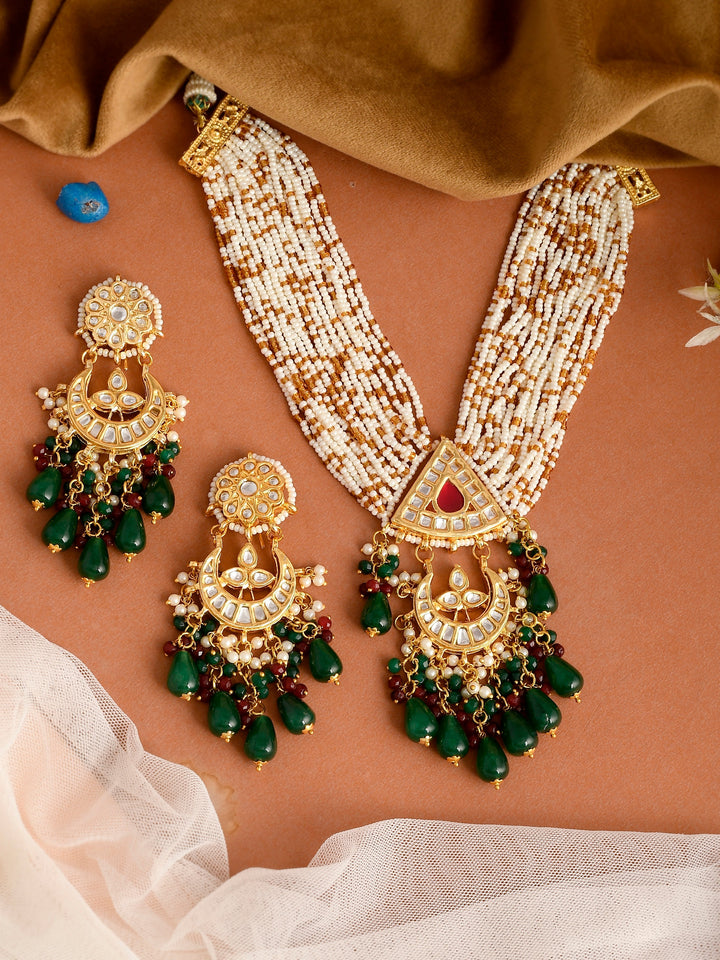 Pearl Palace Choker Necklace Set