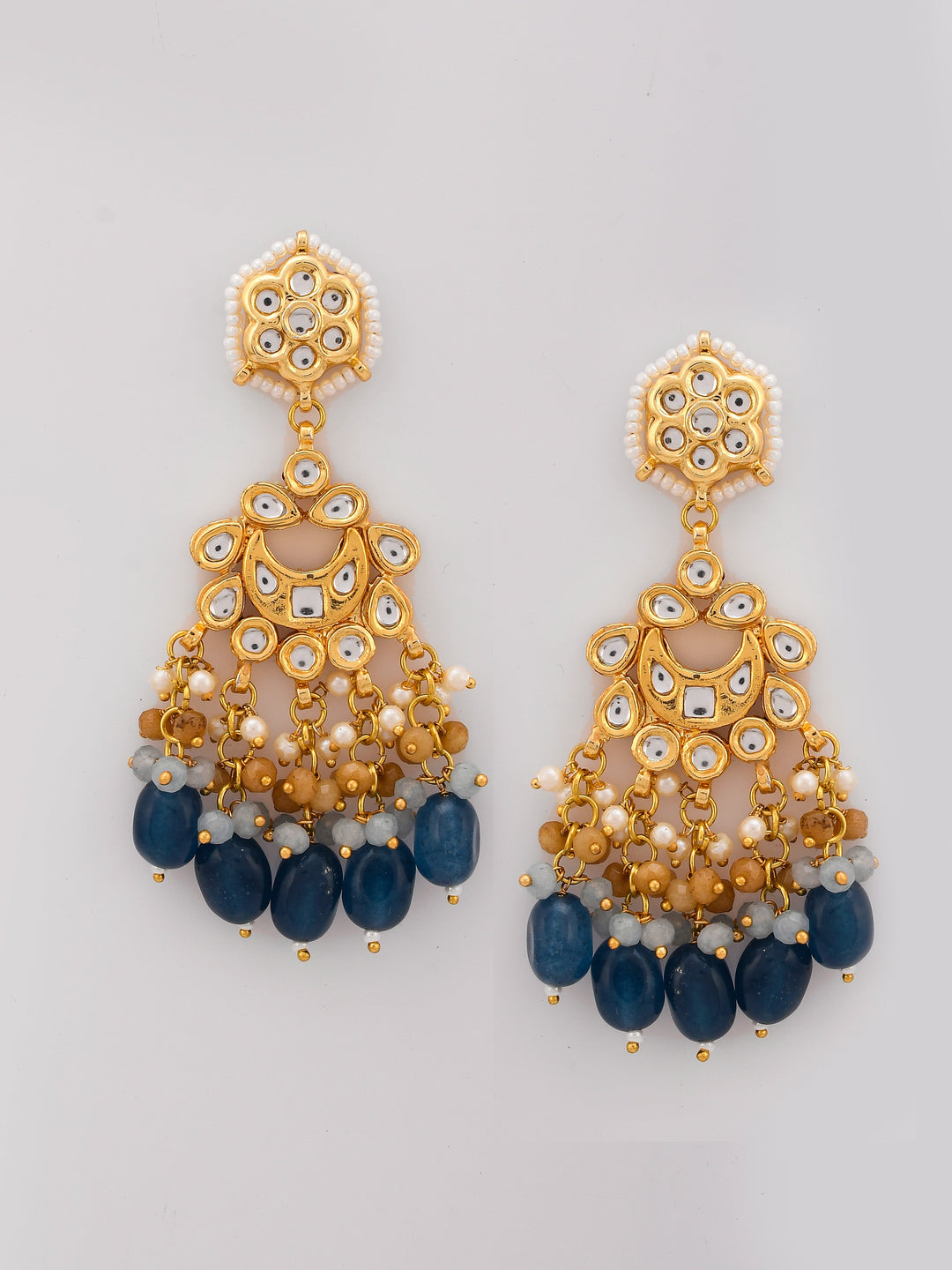 Minakari Mosaic Turquoise Choker Necklace Set