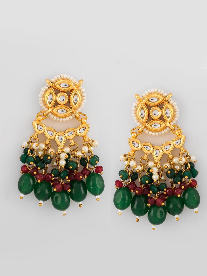 Enchanted Green Gem Necklace Set