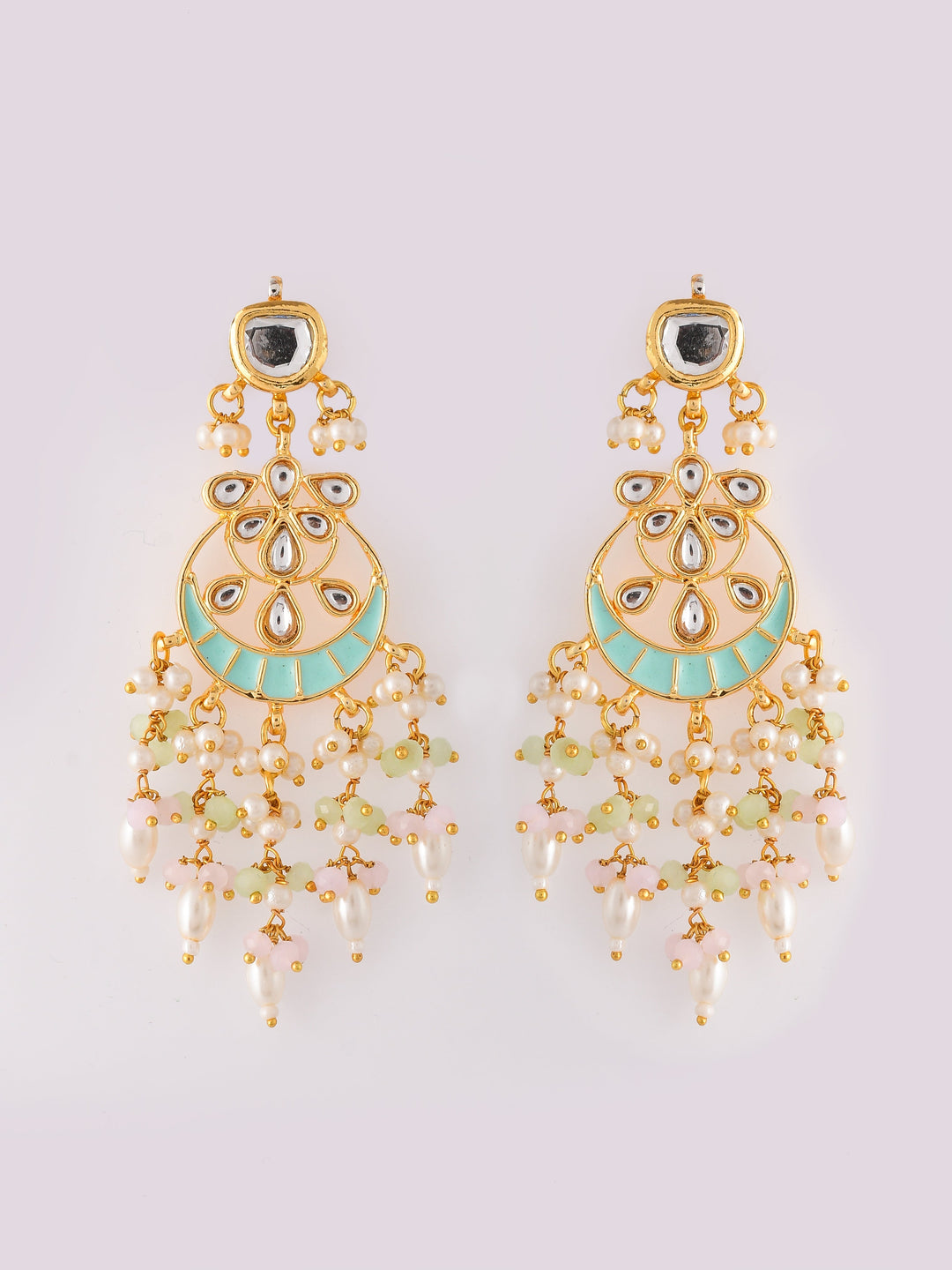 Meena Enigma Partywear Pendant Necklace Set