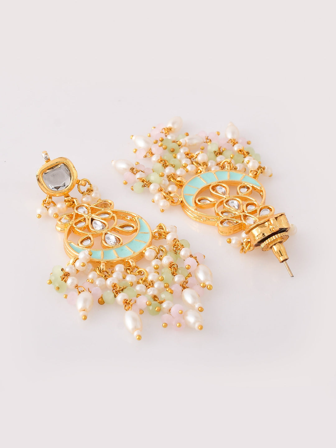 Meena Enigma Partywear Pendant Necklace Set