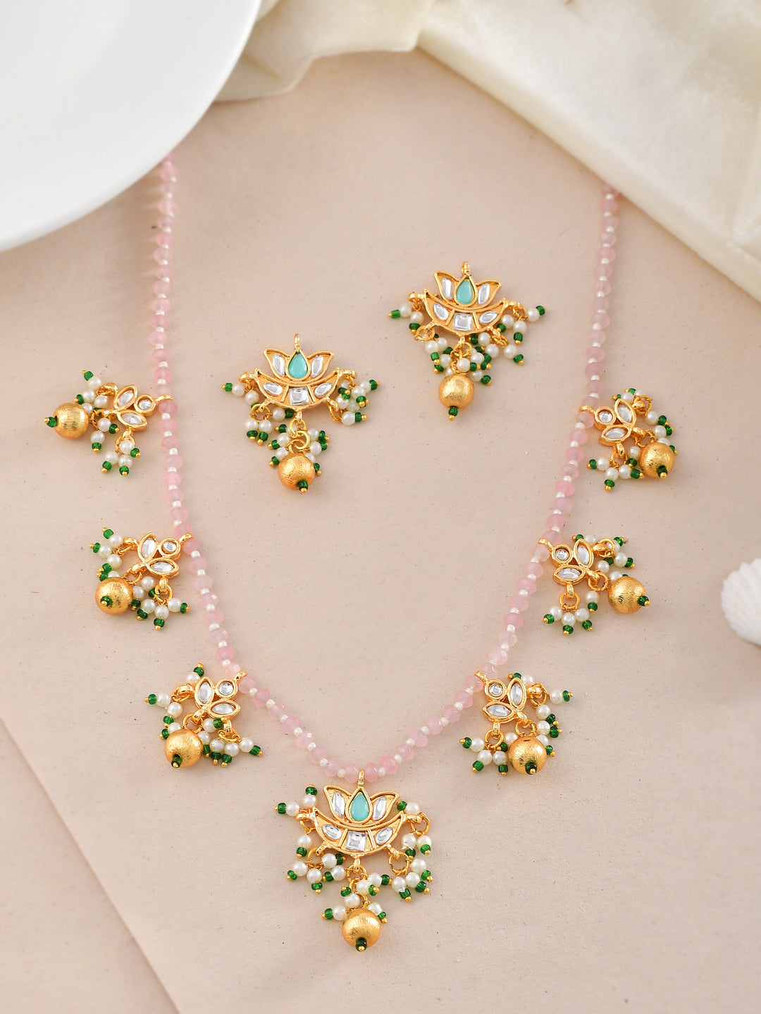 Kundan Fiesta Partywear Necklace Set