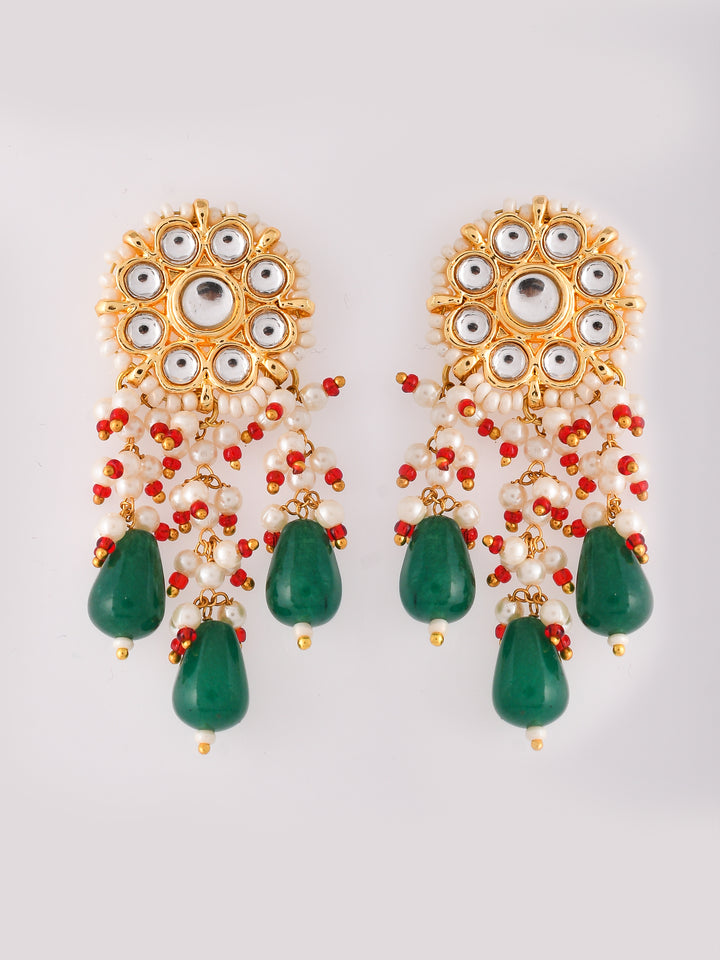 Handcrafted Kundan Ethereal Beauty Necklace Set