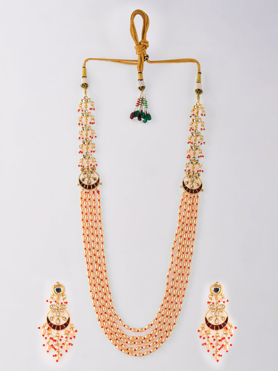 Handcrafted Kundan Artistry Necklace Set