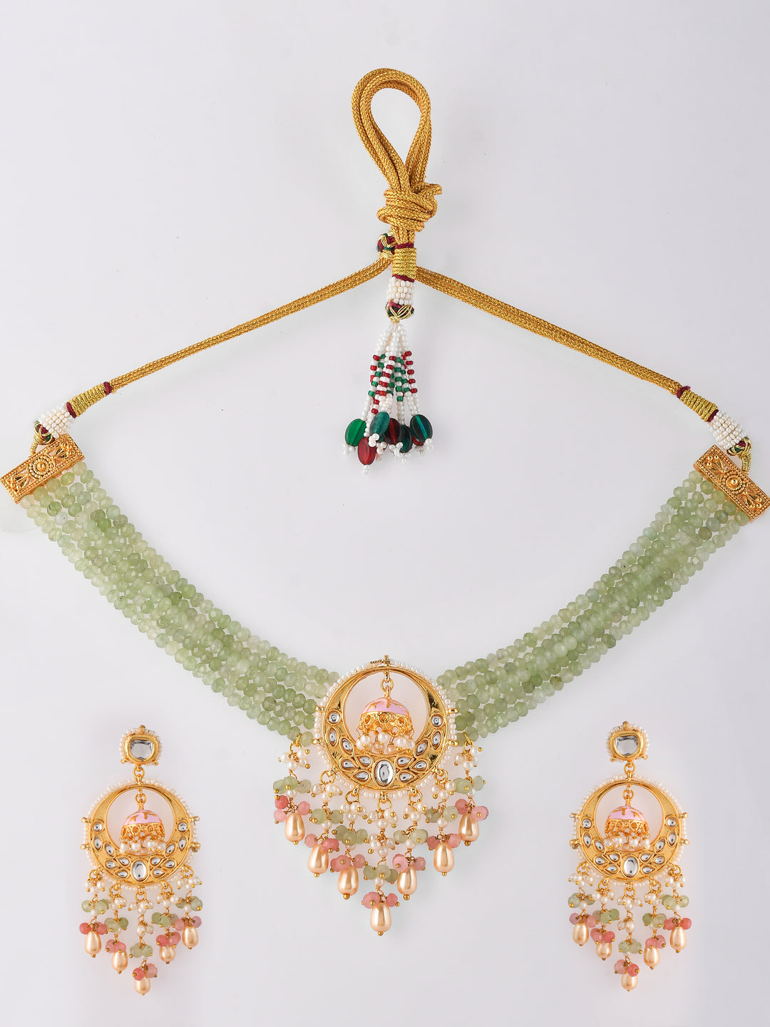 Kundan Enchantment Party Necklace Set