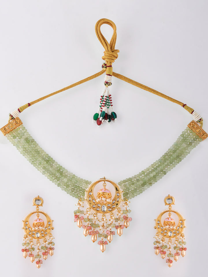Kundan Enchantment Party Necklace Set