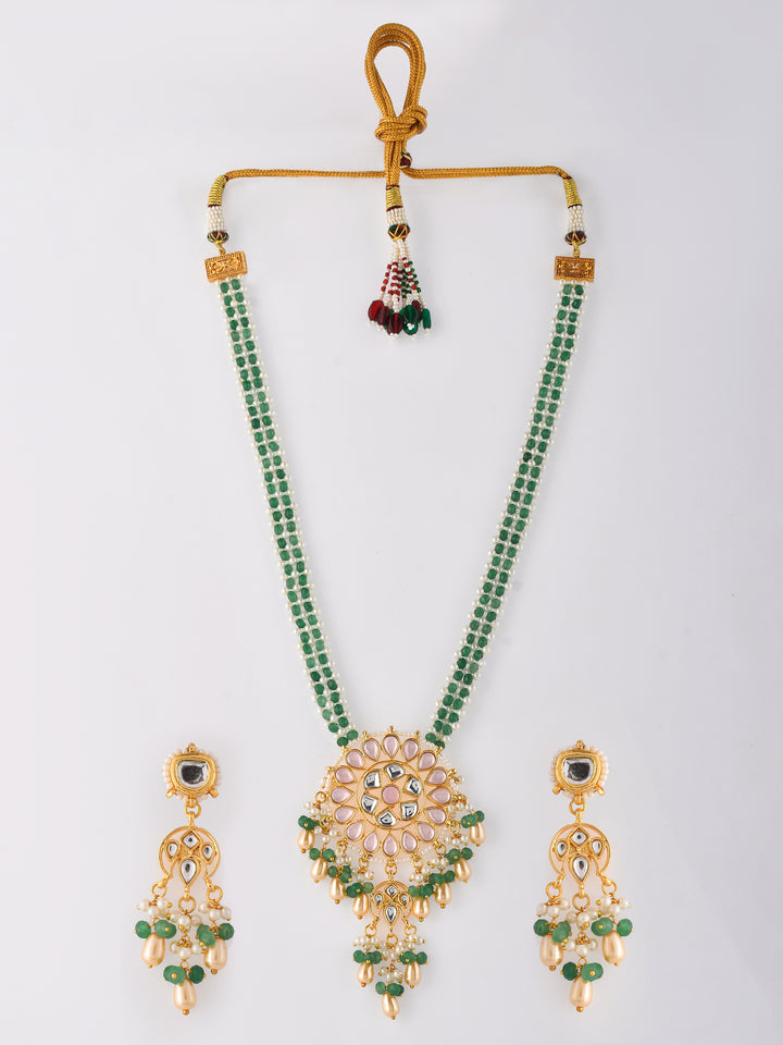 Graceful Gems Pendant Necklace Set