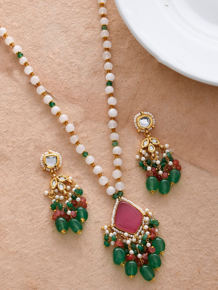 Gemstone Glimmer necklace